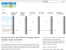 Tablet Screenshot of energizevermont.org